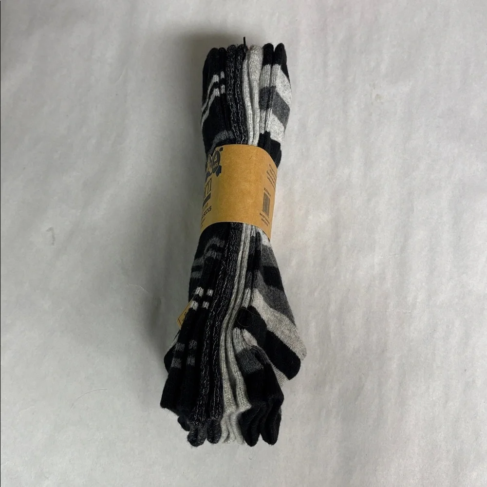 New Born Socks 4 Pair Men’s Wool Blend Quarter Socks Cushioned Casual Activewear - Picture 5 of 13